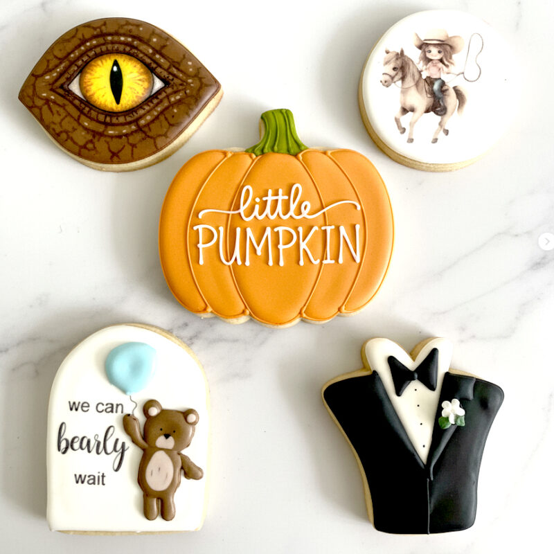 Hand Decorated Sugar Cookies (12 Cookies)