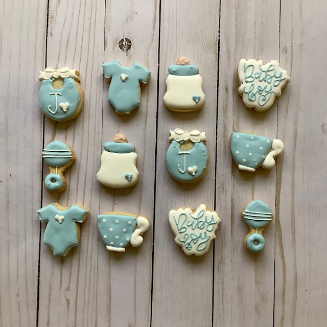 Mini Hand Decorated Sugar Cookies (12 Cookies)