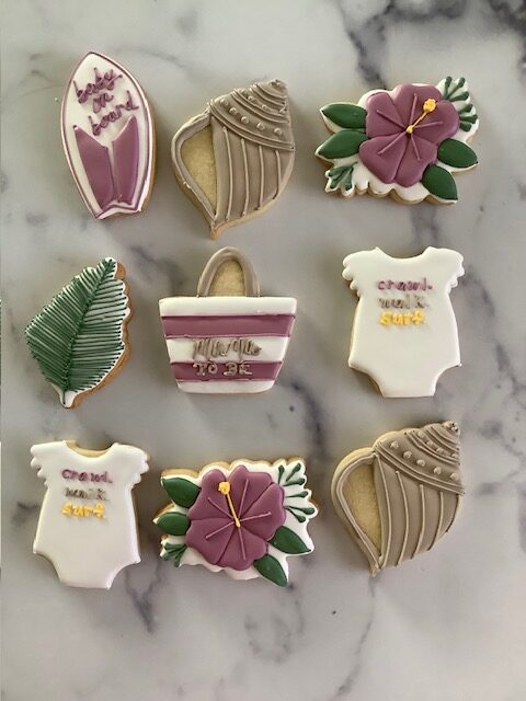 Hand Decorated Sugar Cookies (12 Cookies)