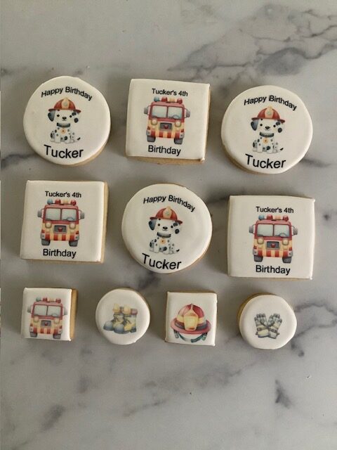 Printed Sugar Cookies (12 Cookies)