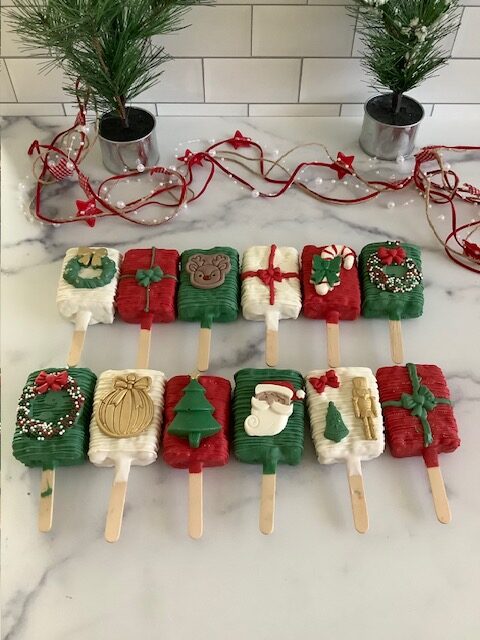 Christmas Rice Krispie Treats