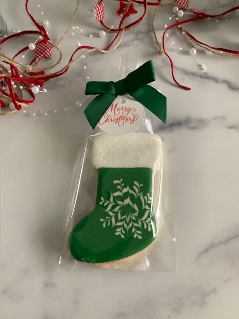 Personalized Green Stocking