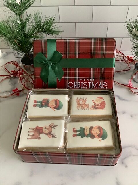 Santa's Helpers Printed Cookies